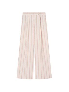 Fedeli Cotton Wide Leg Pants Tag Size 42 Women